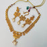 Hnk 7321 Gold look Necklace set