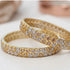 Hs 4817 Gold plated Bangles pair