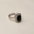 Hb 1661 Silver plated Ring(B)