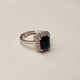 Hb 1661 Silver plated Ring(B)