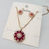 Hb 5513 Rose gold plated Pednant Set