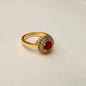 Hb 1660 Rose Gold plated Ring(R)