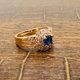 Hb 1670 Rose Gold plated Ring(Sp)
