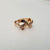 Hb 1648 Rose Gold plated Ring