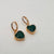 Hk 937 Rose gold plated eartops