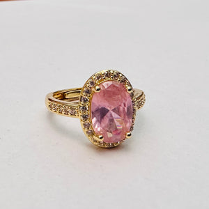 Hb 1633 Rose gold plated Ring (P)