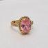 Hb 1633 Rose gold plated Ring (P)