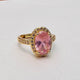 Hb 1633 Rose gold plated Ring (P)