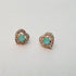Hk 1061 Rose Gold plated Ear tops(M)