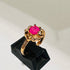 Hb 1609 Rose Gold plated Ring (P)