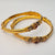 Hs 4926 Gold look bangles pair