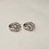 Hk 1088 Silver plated Ear tops(W)