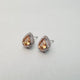 Hk 1078 Silver plated Ear tops (Br)