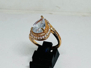 Hb 1302 Rose gold plated Ring