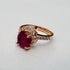 Hb 1634 Rose gold plated Ring (R)