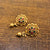 Hk 1110 Gold polished eartops