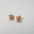 Hk 1068 Rose Gold plated Ear tops(C)