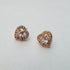 Hk 1064 Rose Gold plated Ear tops(W)