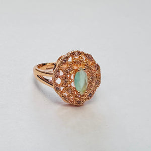 Hb 1583 Rose Gold plated Ring (mint g)