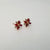 Hk 1072 Rose Gold plated Ear tops(R)