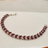 Hb 2019 Silver plated openable Bracelet (Maroon)