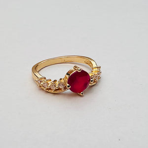 Hb 1431 Rose gold plated Ring(R)