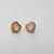 Hk 1062 Rose Gold plated Ear tops(P)