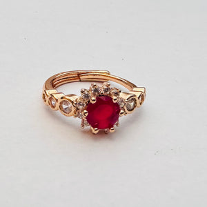 Hb 1456 Rose gold plated Ring