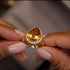 Hb 1202 Rose gold plated  Ring