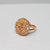Hb 1499 Rose gold plated Ring(W)