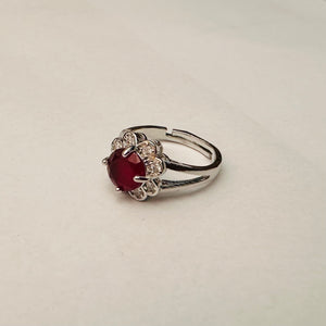 Hb 1654 Silver plated Ring (R)