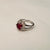 Hb 1654 Silver plated Ring (R)