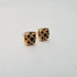 Hk 1055 Rose gold plated Ear tops(B)