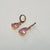 Hk 951 Rose Gold plated Earings (P)