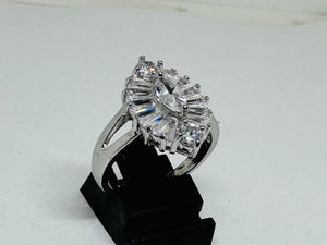 Hb 1284 Silver plated ring