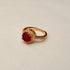 Hb 1663 Rose gold plated Ring(R)