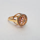 Hb 1541 Rose gold plated Ring (Pink)