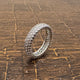 Hb 1673 Silver plated Ring Zirconia ring