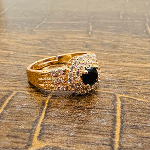 Hb 1669 Rose Gold plated Ring