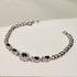Hb 2027 Silver plated openable Bracelet(B)
