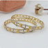 Hs 4872 Gold plated Bangles pair