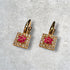 Hk 936 Rose gold plated eartops