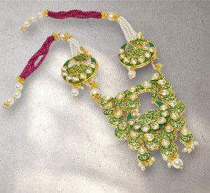 Hm 376 Imported Kundan Mala