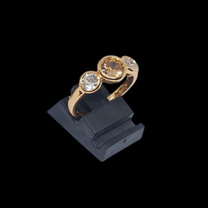 Hb 1462 Rose gold plated Ring