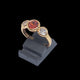 Hb 1448 Rose gold plated Ring(R).