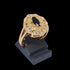 Hb 1581 Rose Gold plated Ring (G)