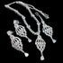 Hnk 7249 Silver plated Necklace set