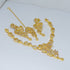 Hnk 7281 Gold plated Necklace Set