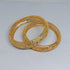 Hs 4906 Gold look bangles pair