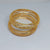 Hs 4906 Gold look bangles pair